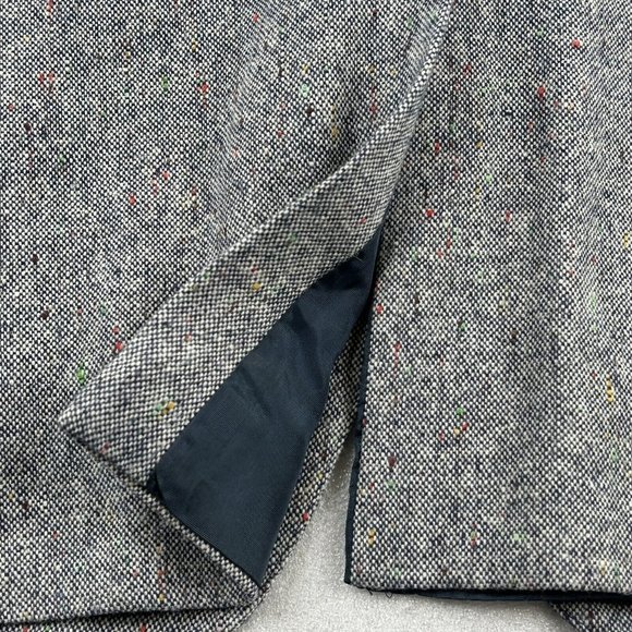 Alamo Moda Hombre Western Blazer Jacket Men’s 44R Gray Black Faux Leather Rodeo - Picture 12 of 15